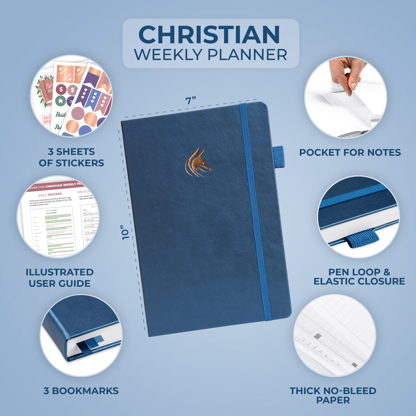 Christian Hourly Weekly Planner