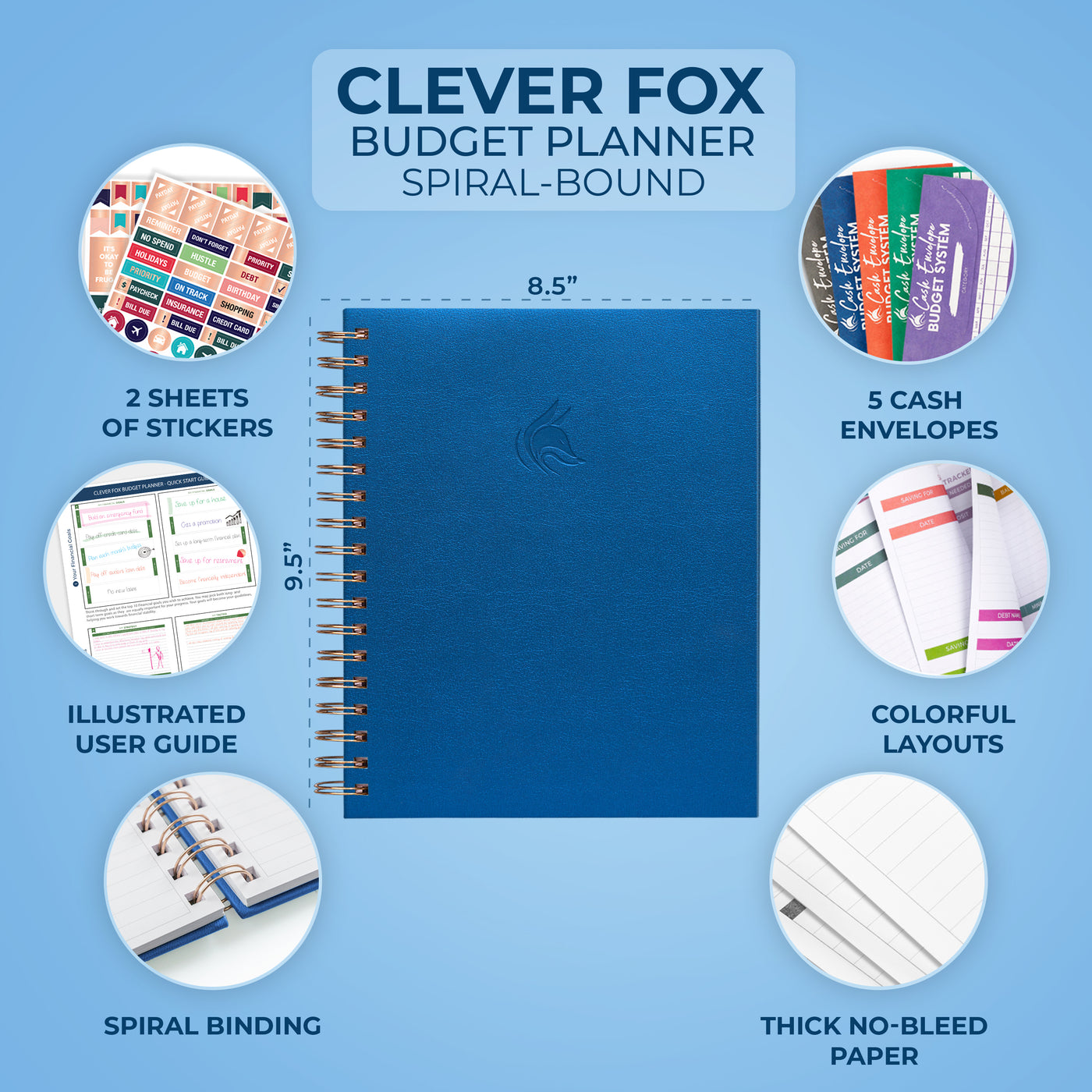 Budget Planner Spiral Large