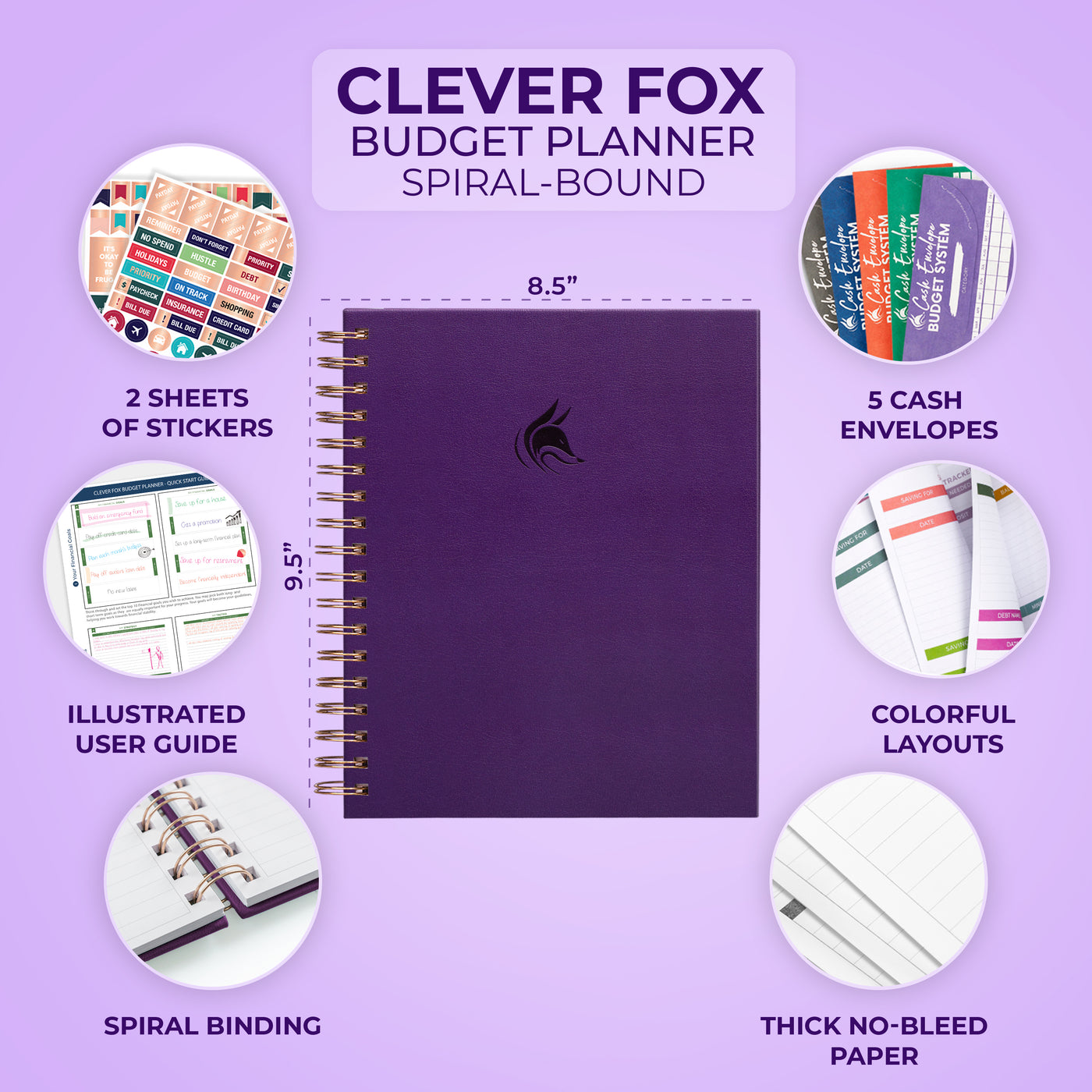 Budget Planner Spiral Large