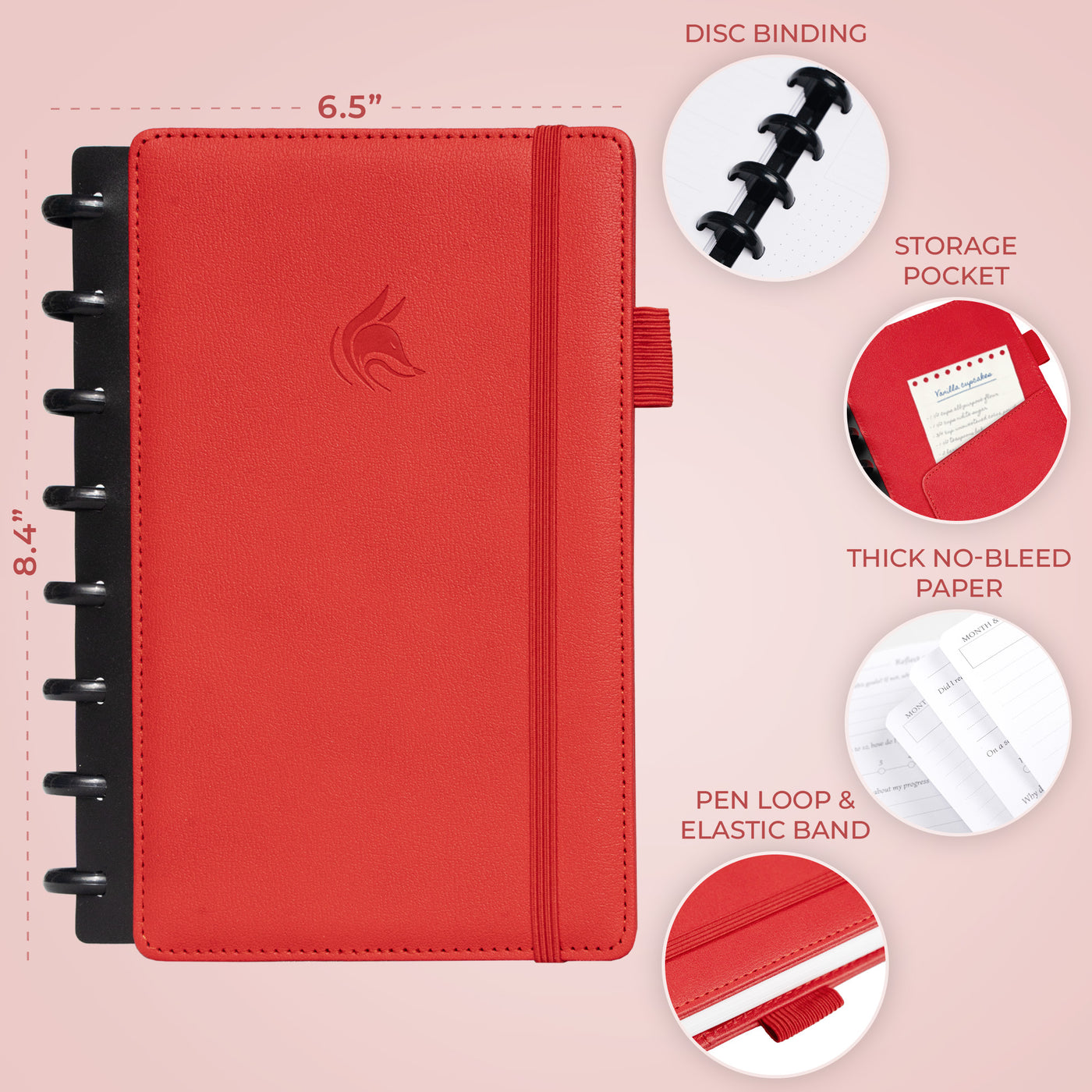 Disc-Bound Weekly Planner