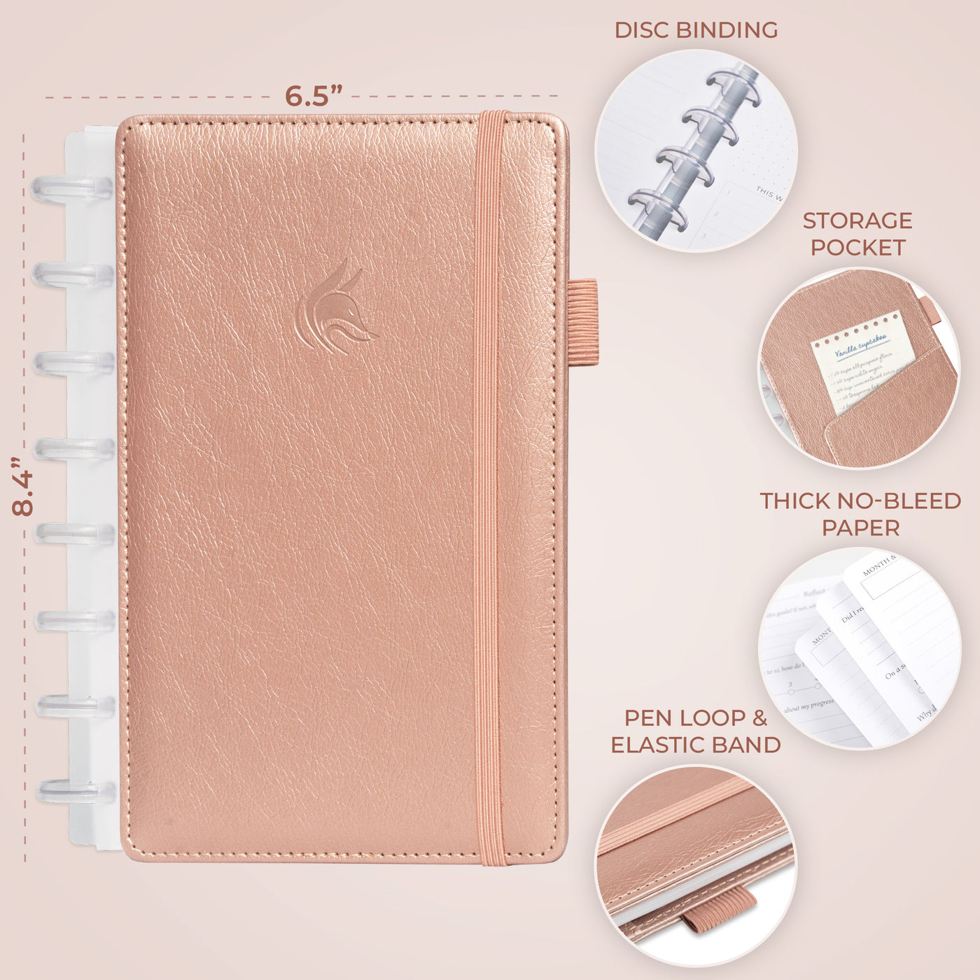Disc-Bound Weekly Planner