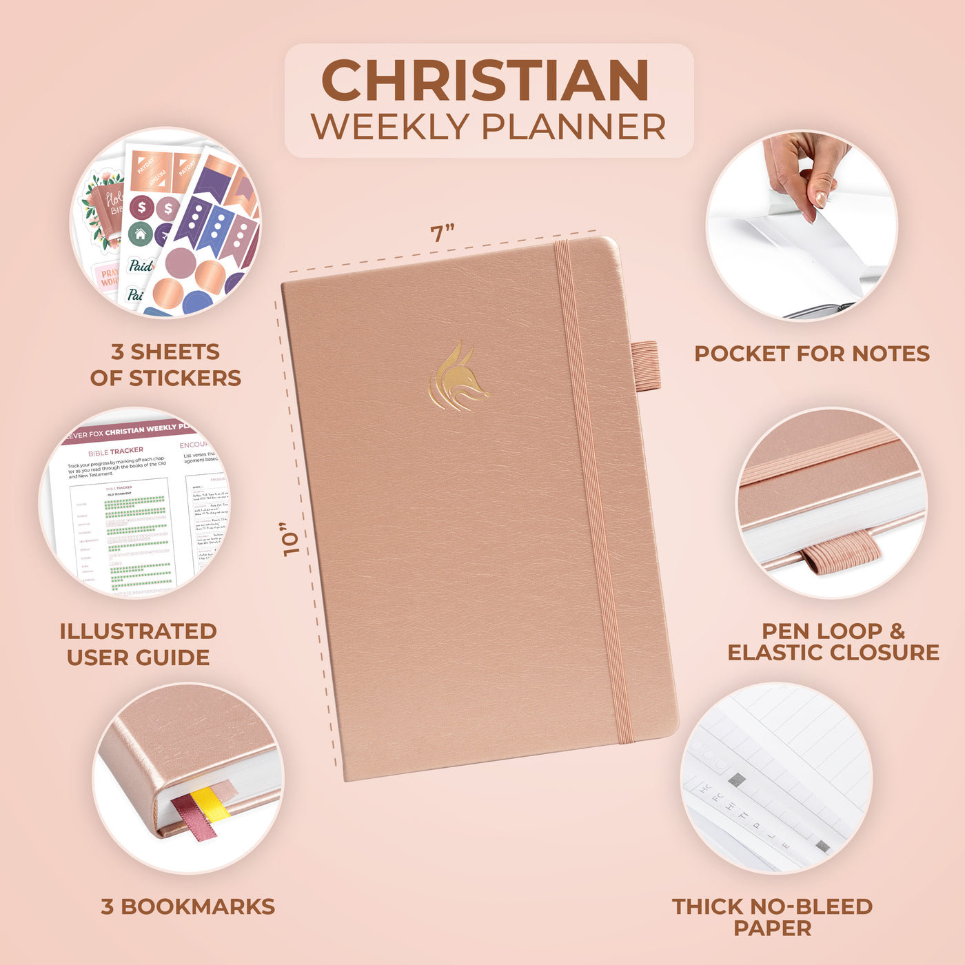 Christian Hourly Weekly Planner