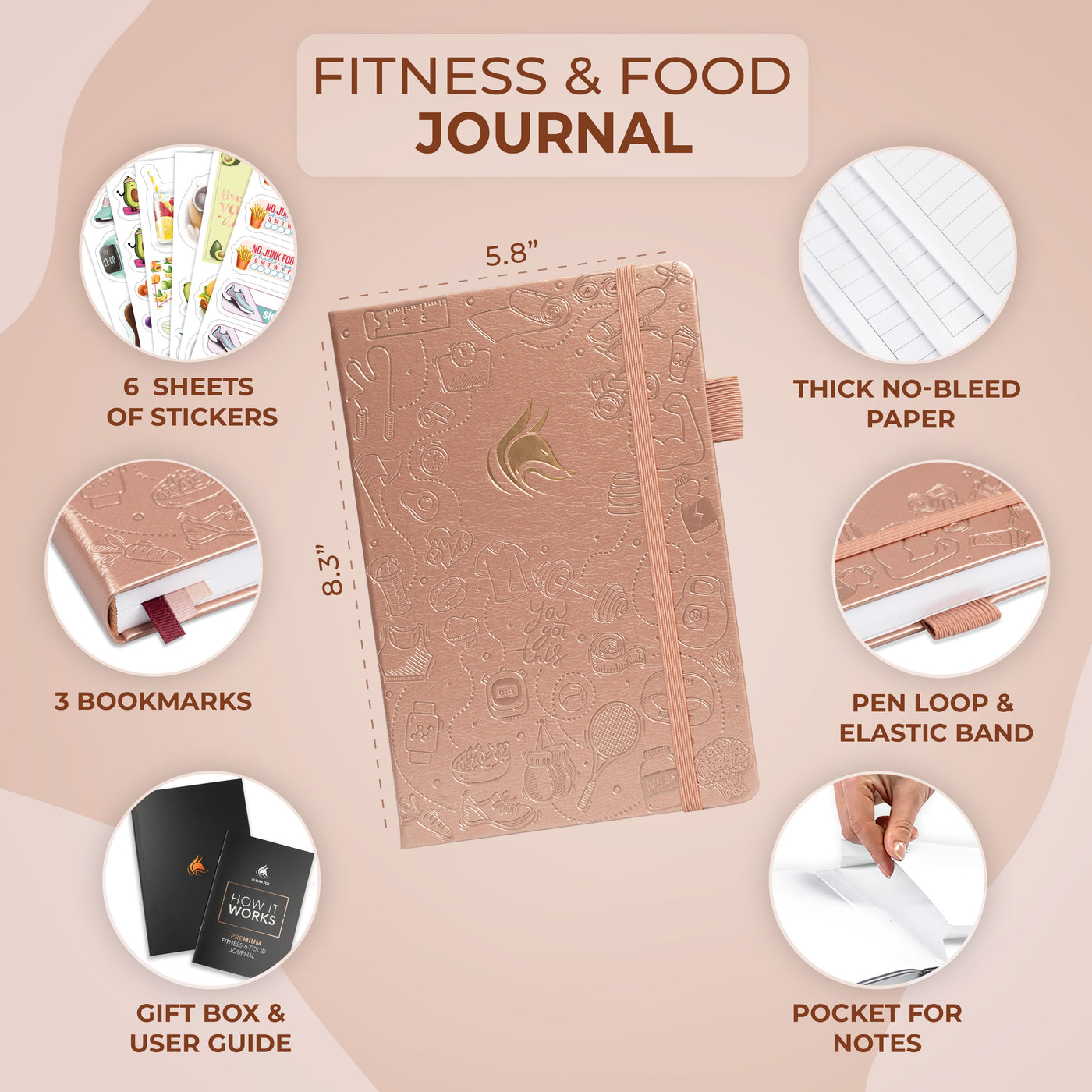 Fitness and Food Journal Premium