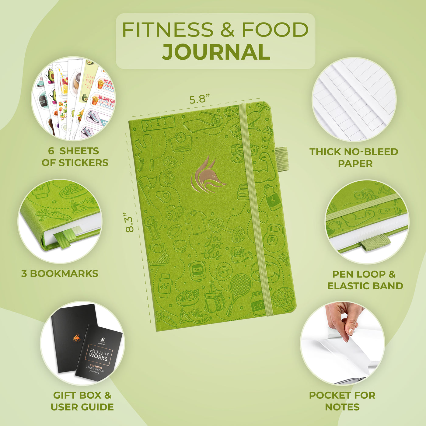 Fitness and Food Journal Premium