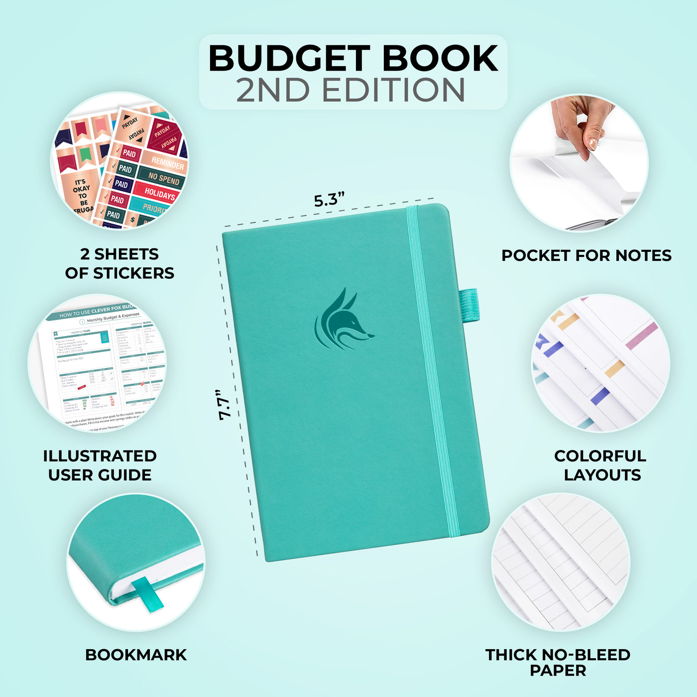 Budget Book 2.0 - Master Spending, Saving & Investing