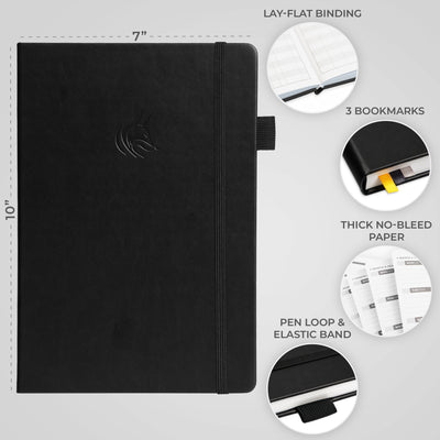 Undated Weekly Planner - Plan & Stay On Top of Your Goals