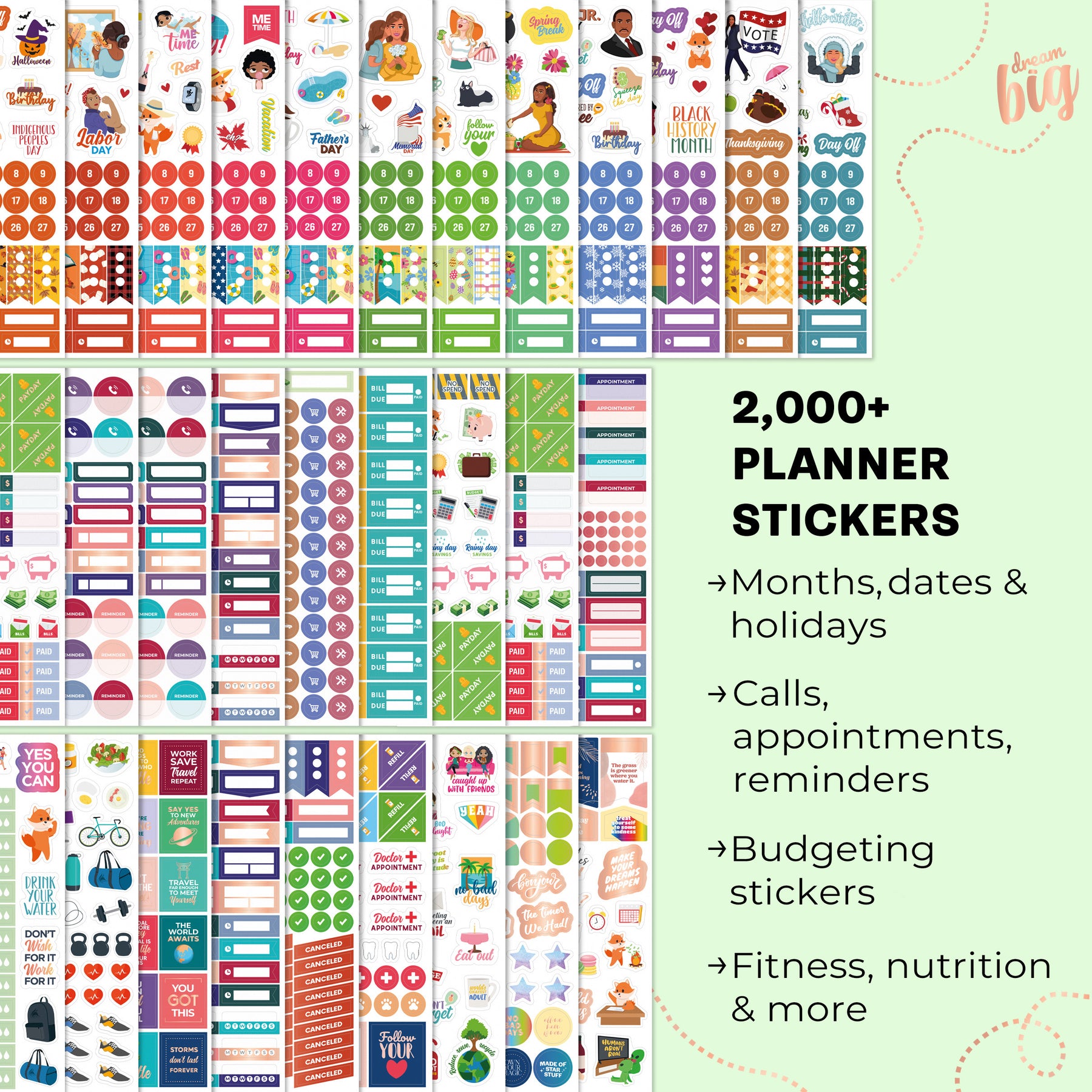 Clever Fox Planner Stickers (Value Pack) – Clever Fox®