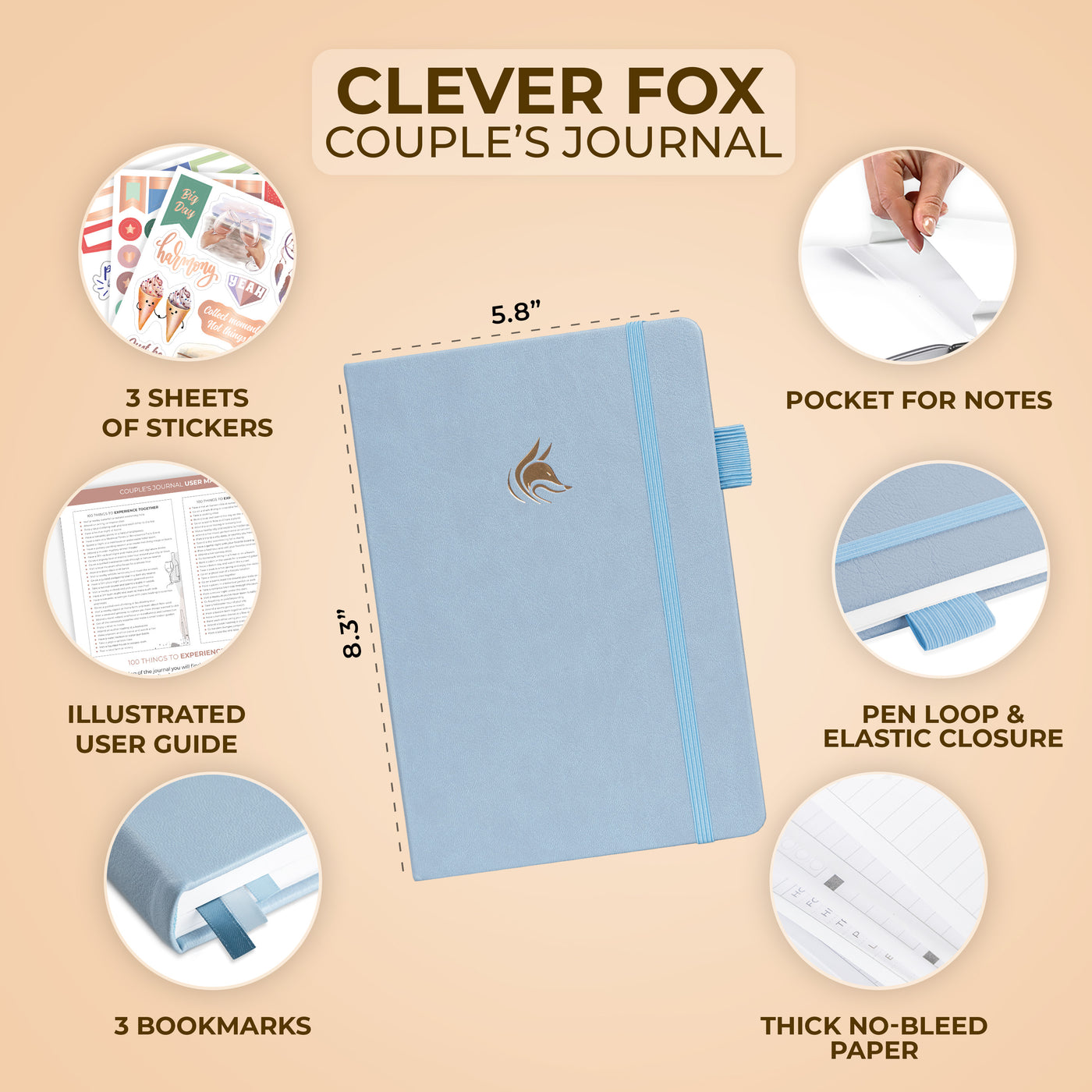 Couple's Journal – Clever Fox®