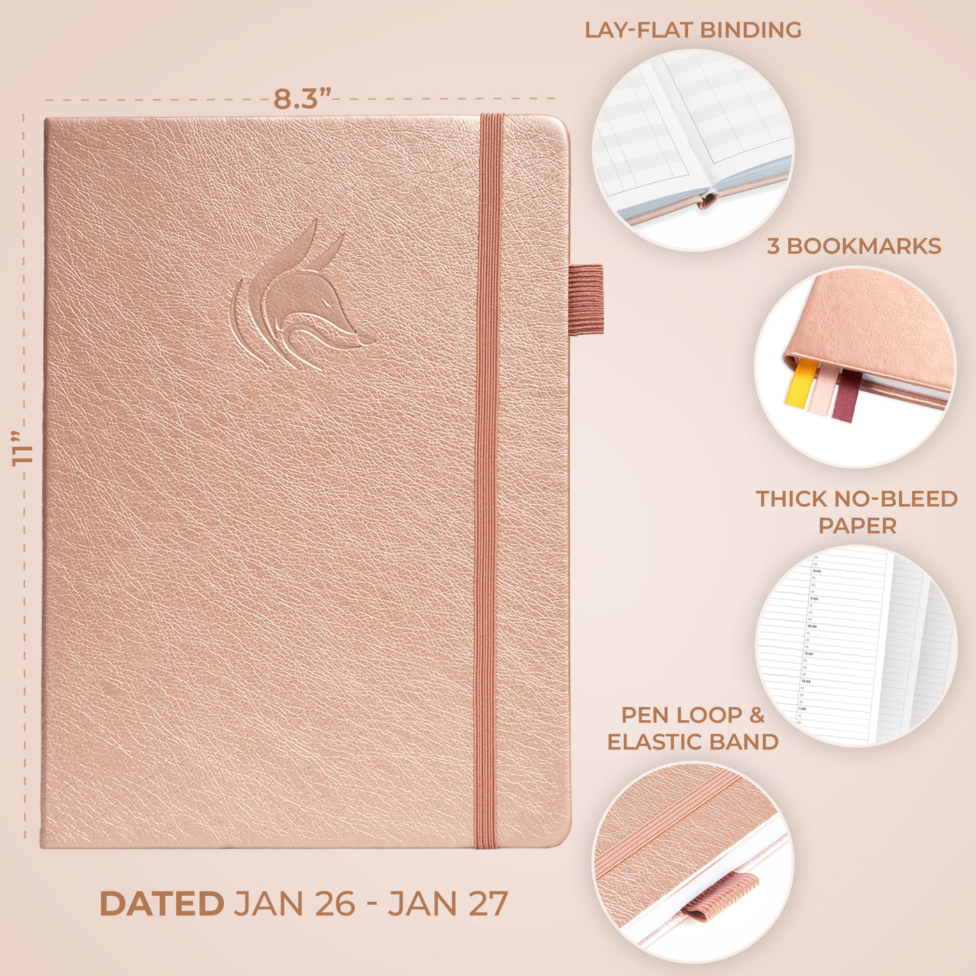 Dated Appointment Book A4 2026