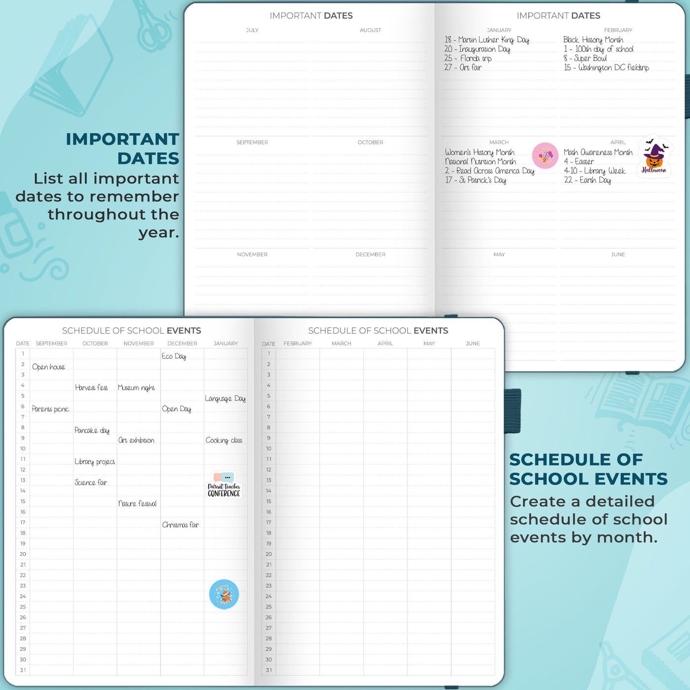 Large Teacher Planner