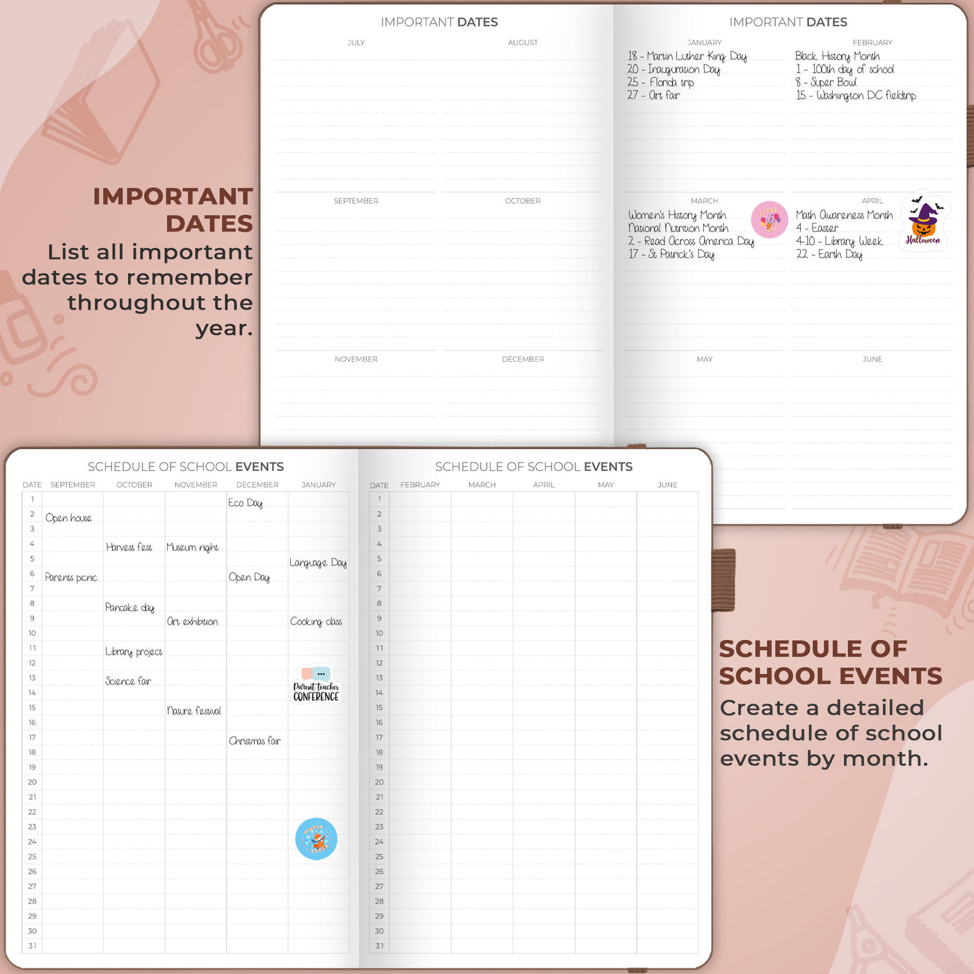 Large Teacher Planner
