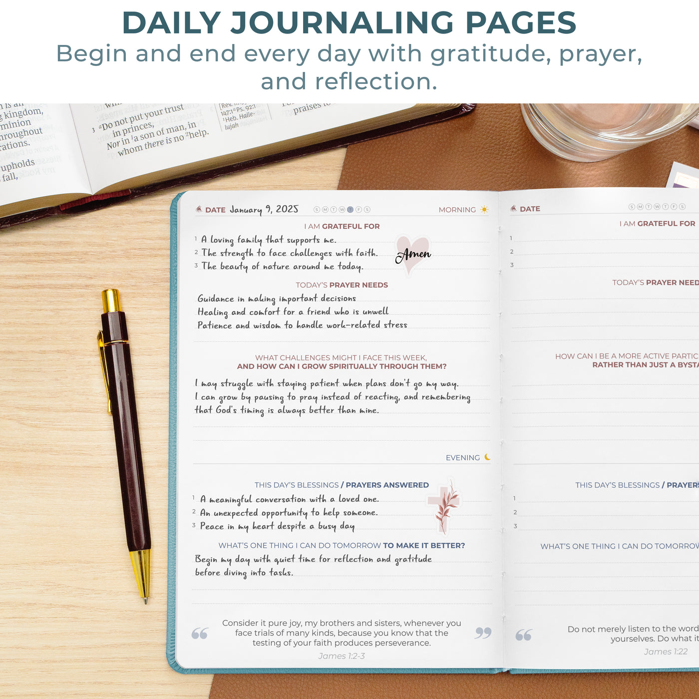 5-Minute Daily Prayer Journal