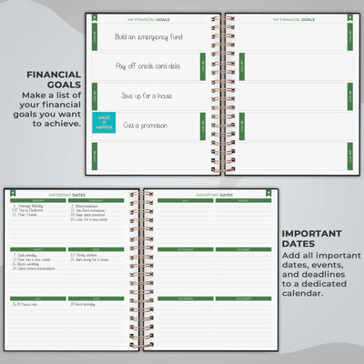 Budget Planner Spiral Large