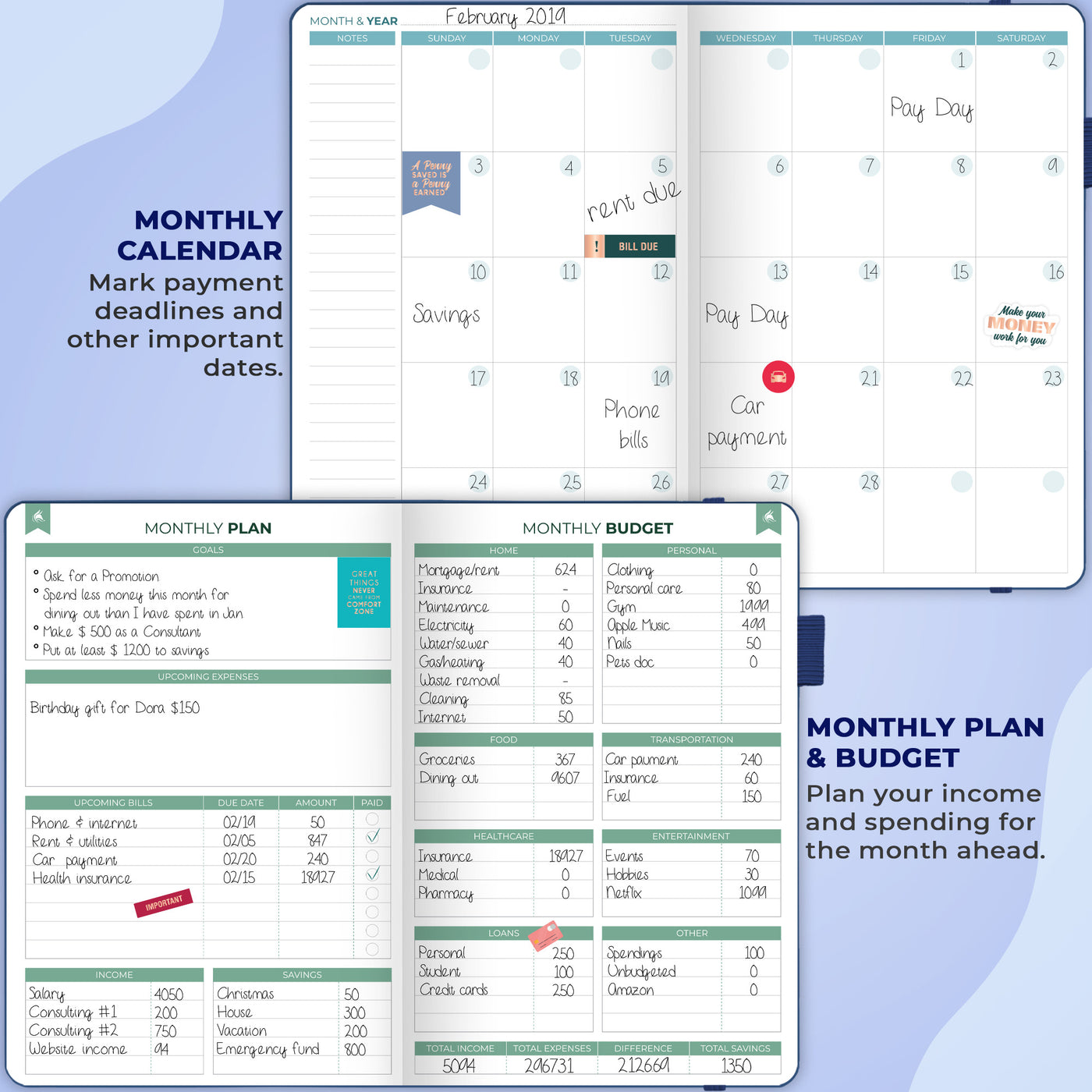 Budget Book 2.0 - Master Spending, Saving & Investing