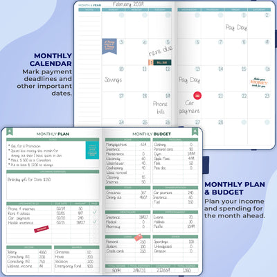 Budget Book 2.0 - Master Spending, Saving & Investing