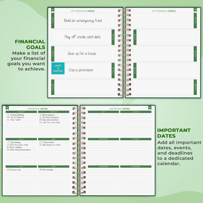 Budget Planner Spiral Large