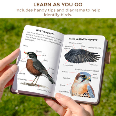 Birder's Journal Pocket – Bird Watcher Log Book