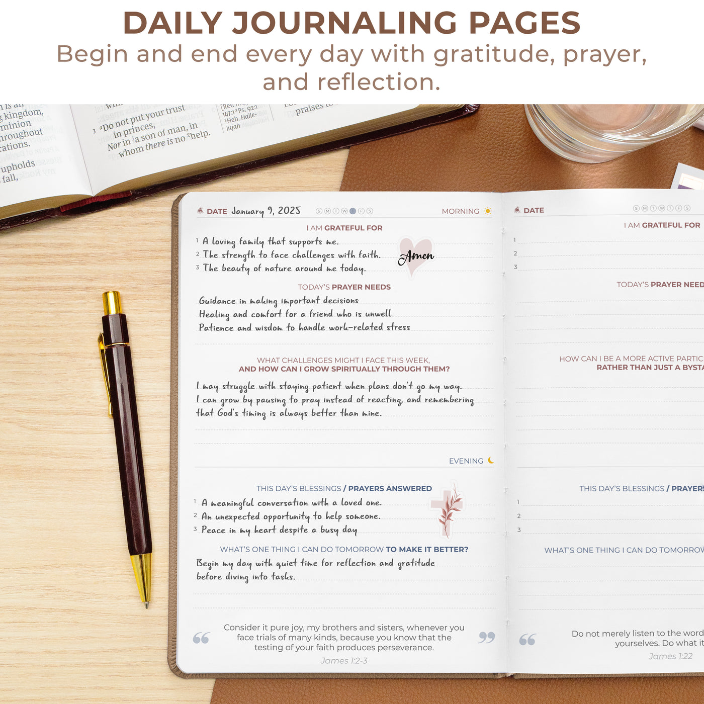 5-Minute Daily Prayer Journal