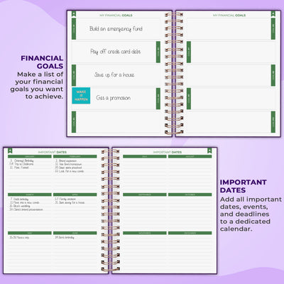 Budget Planner Spiral Large