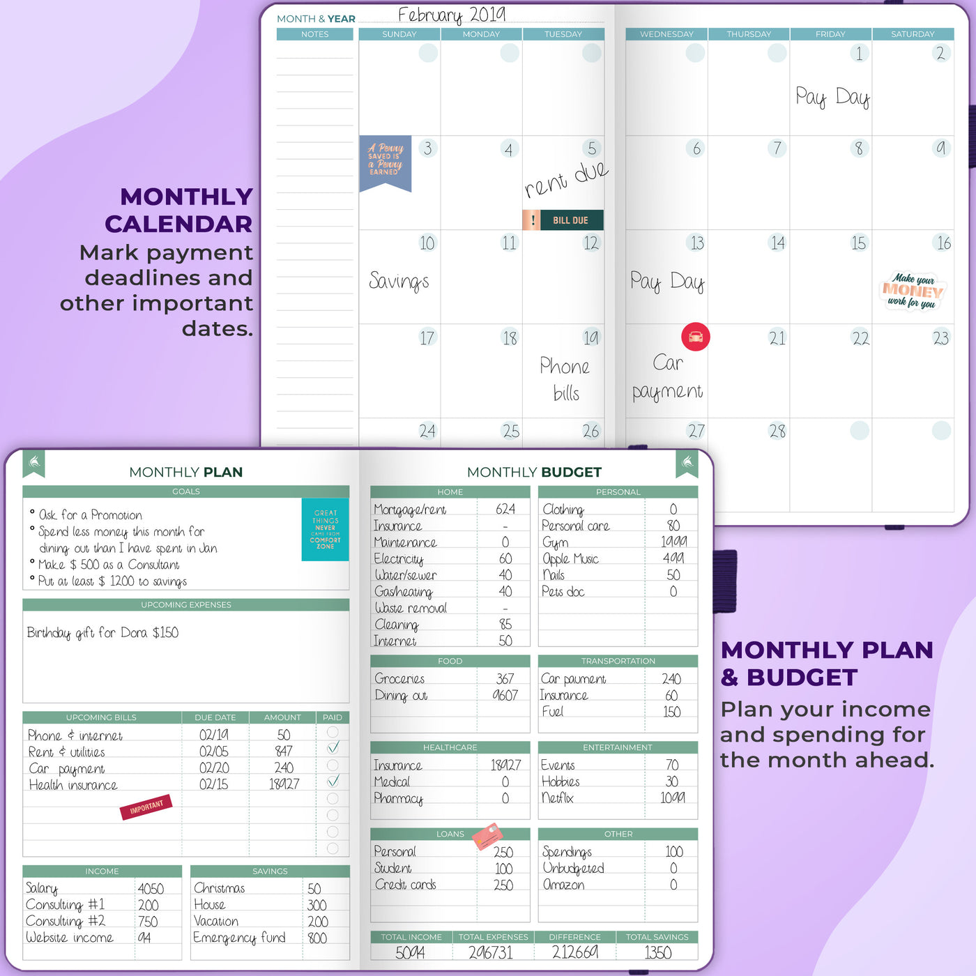 Budget Book 2.0 - Master Spending, Saving & Investing
