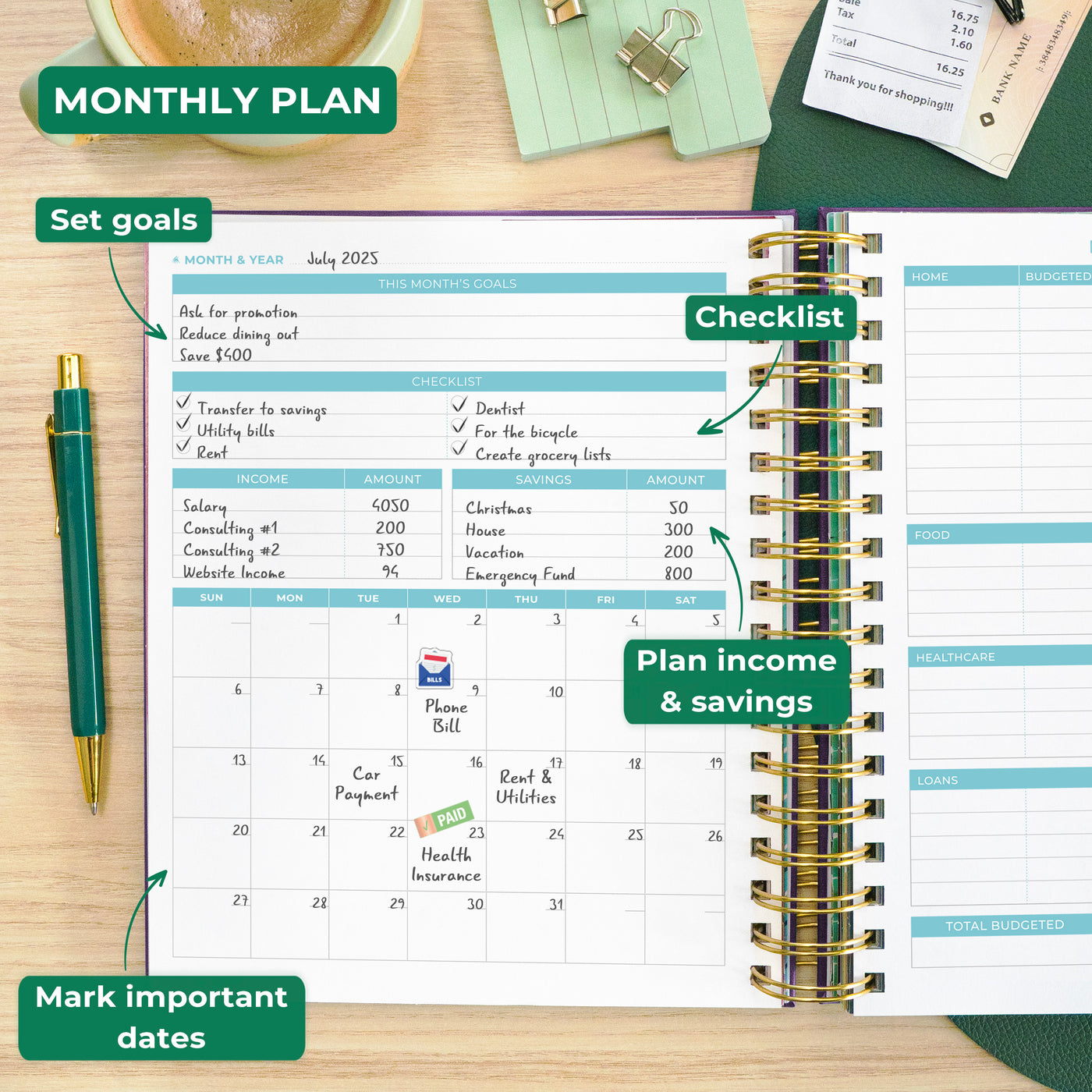 Bill Organizer - Take Control of Your Finances