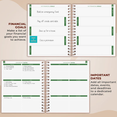 Budget Planner Spiral Large