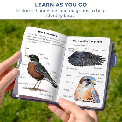 Birder's Journal Pocket – Bird Watcher Log Book