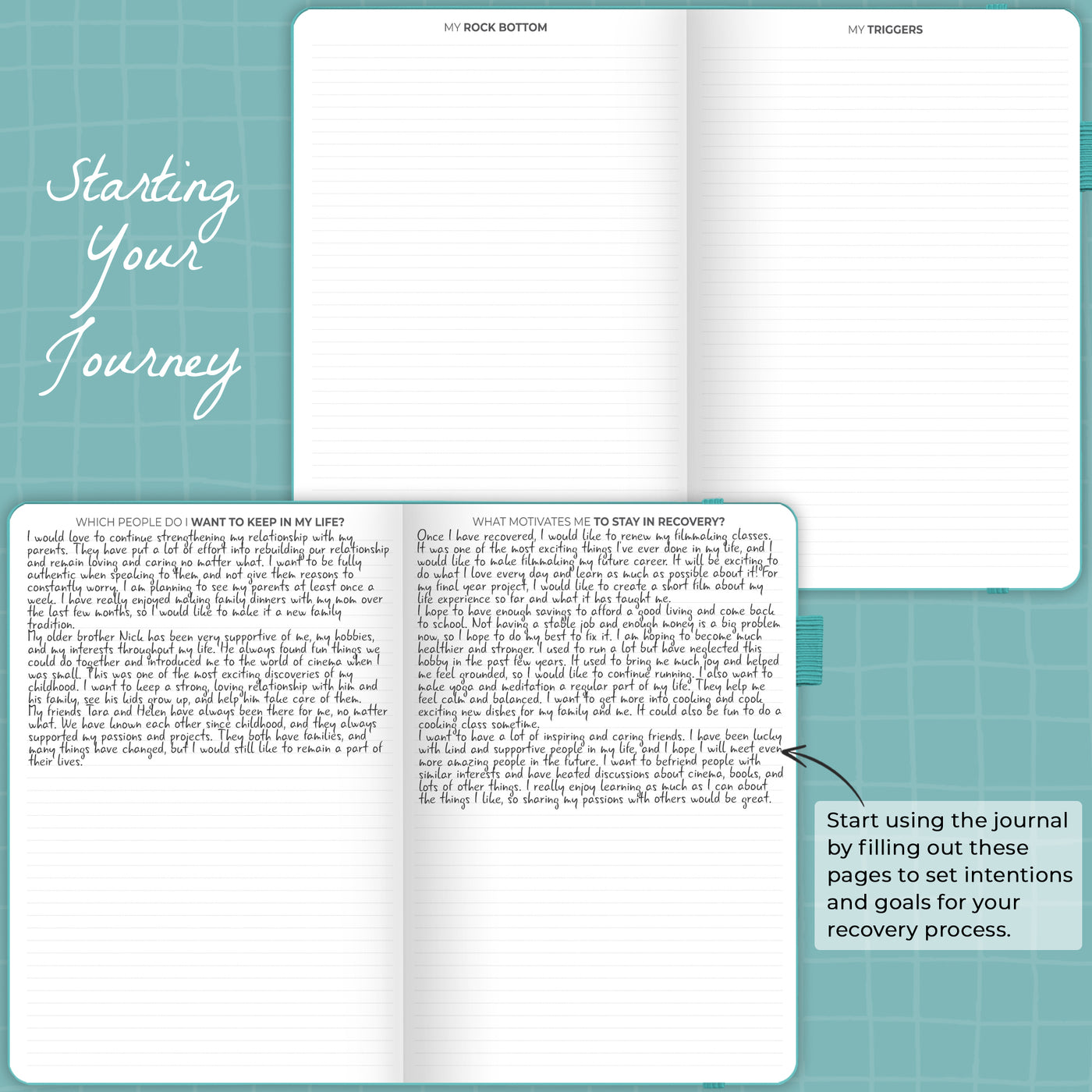 Addiction Recovery Journal Large