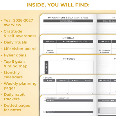 Dated Weekly Planner 2026