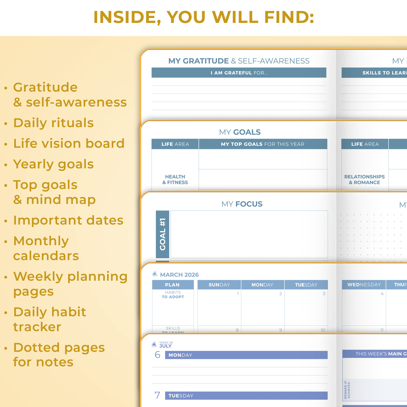 Dated Weekly 2nd Edition (A5) 2026