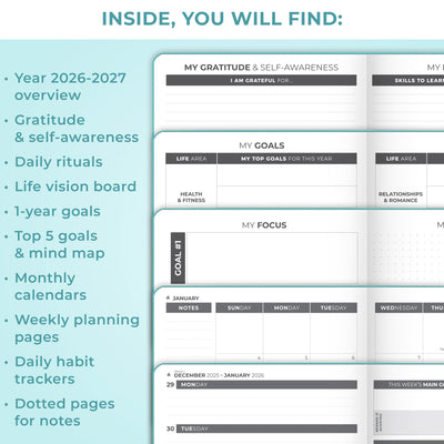 Dated Weekly Planner 2026