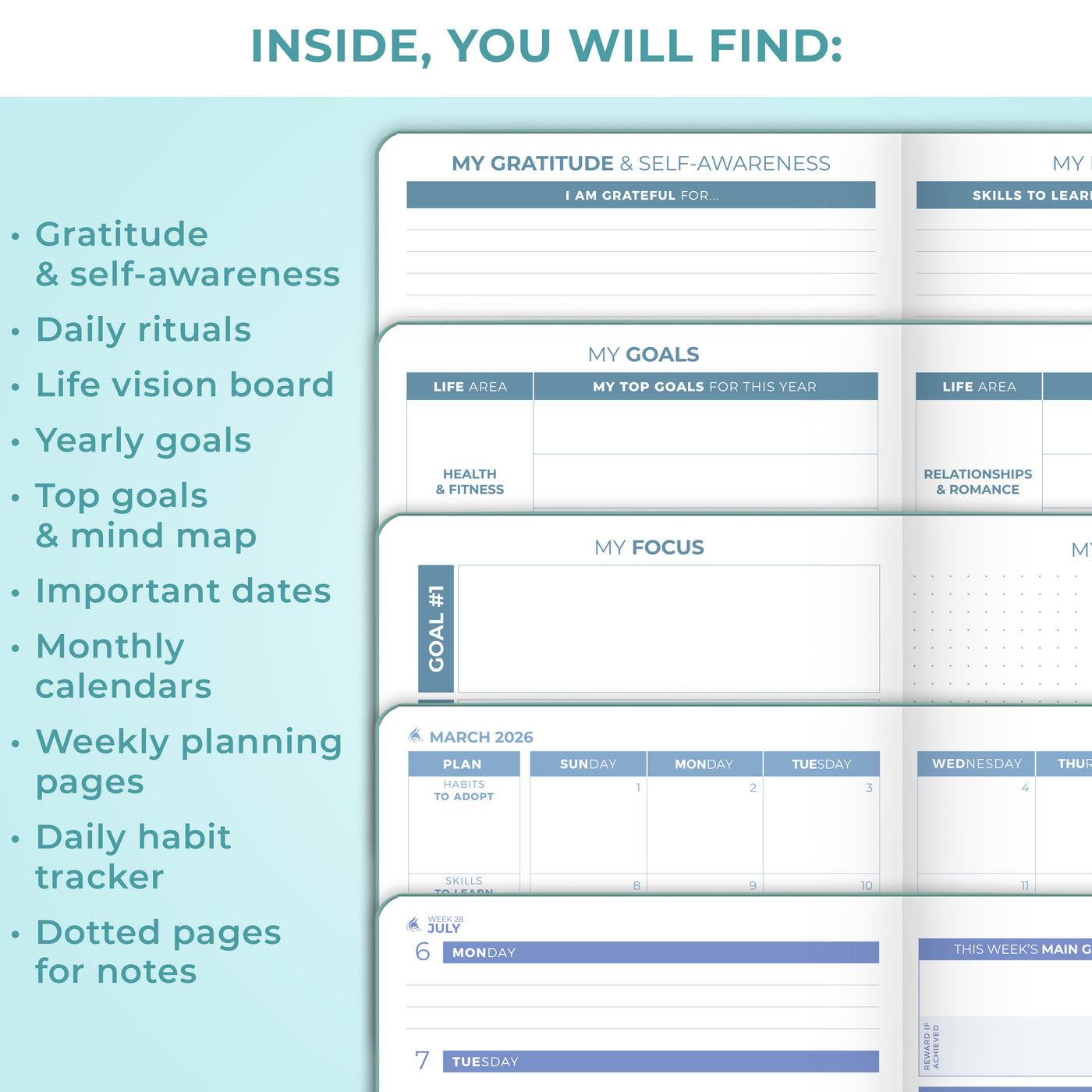 Dated Weekly 2nd Edition (A5) 2026