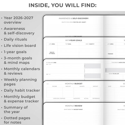 Dated Weekly PRO Premium (A4) 2026