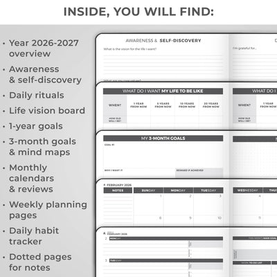 Dated Weekly Planner PRO 2026