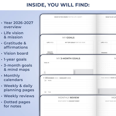 Dated Weekly Planner Premium 2026
