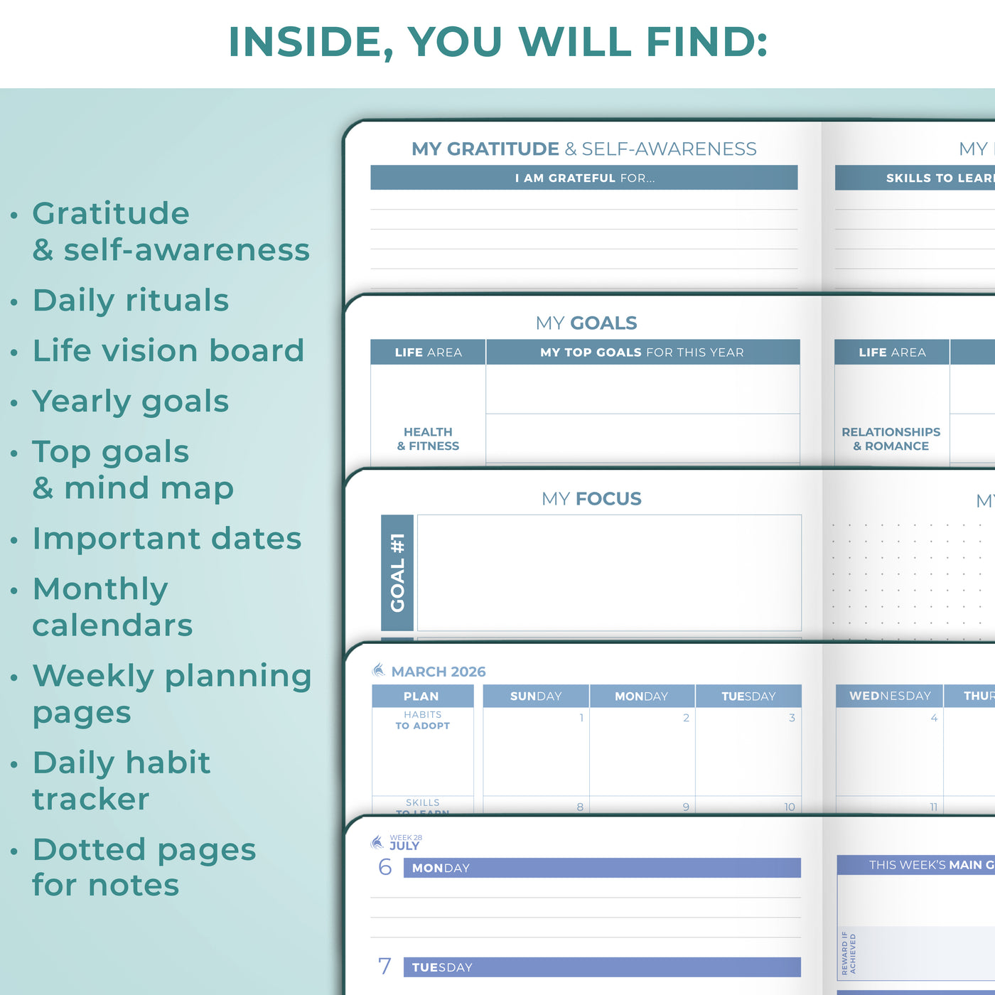 Dated Weekly 2nd Edition (A5) 2026