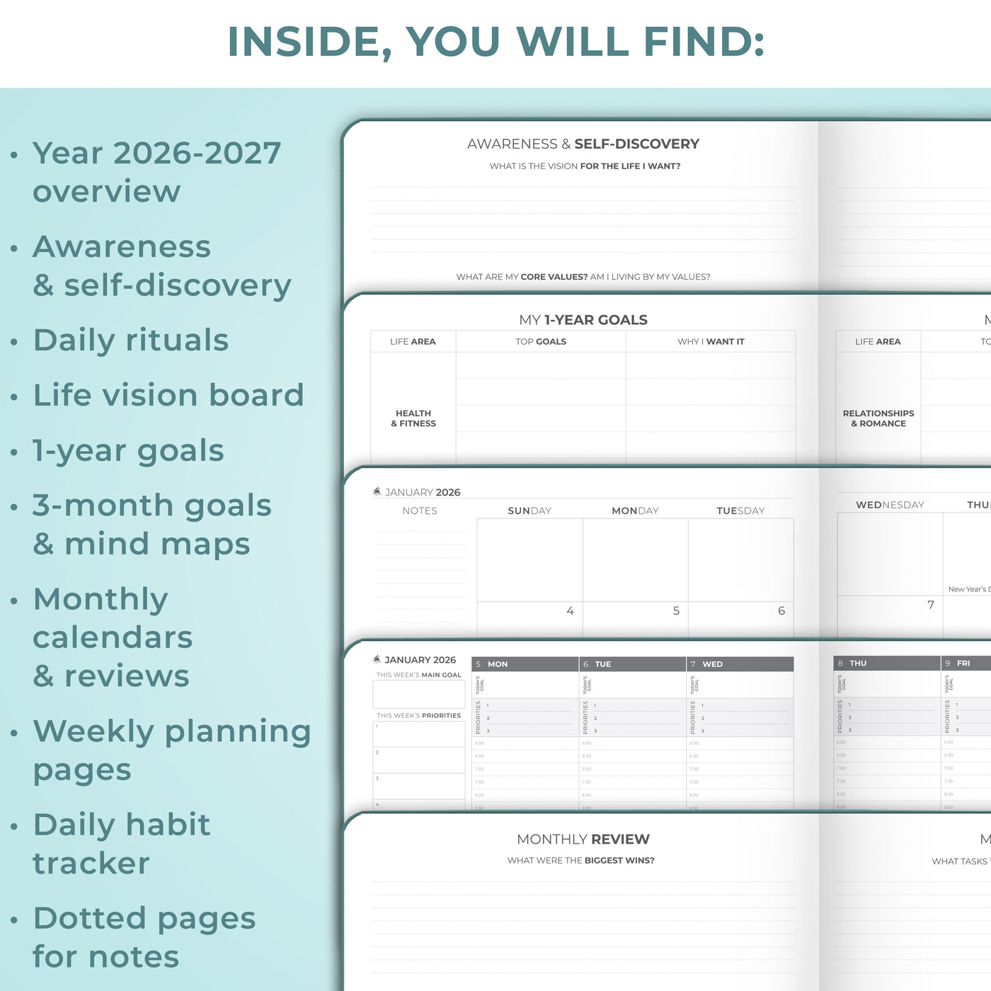Dated PRO Schedule (A4) 2026
