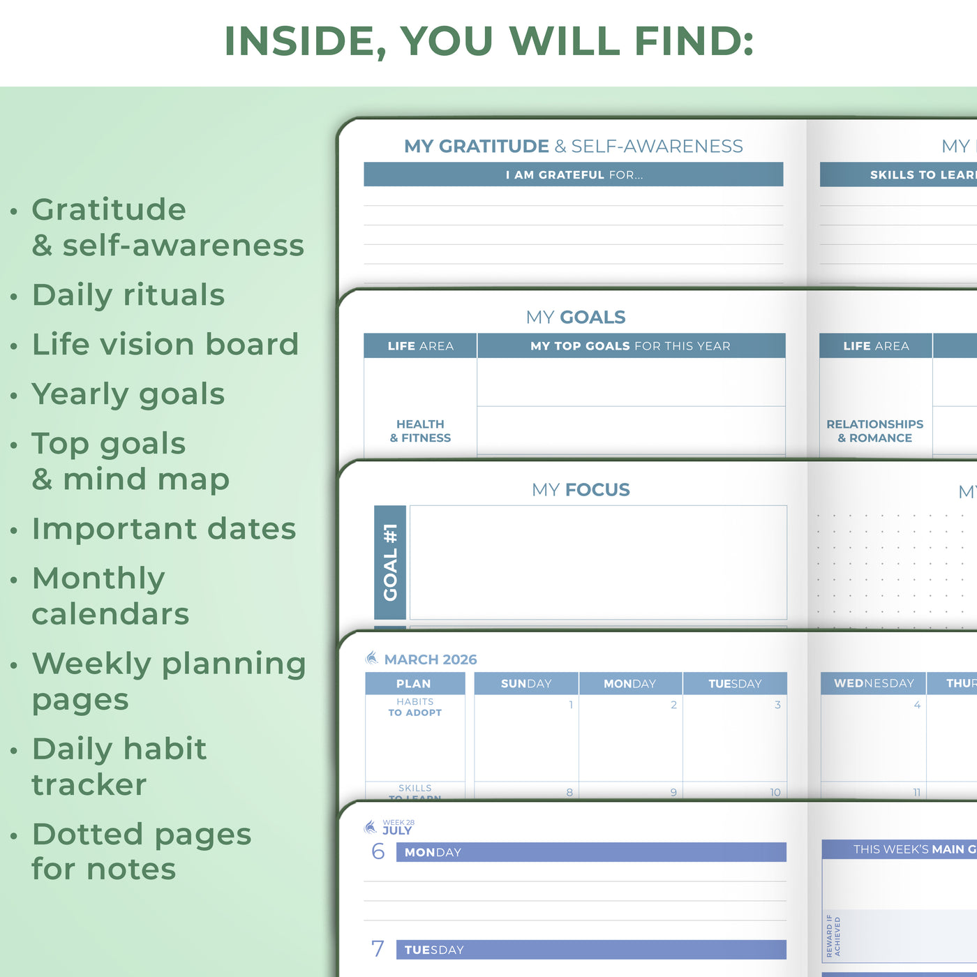 Dated Weekly 2nd Edition (A5) 2026