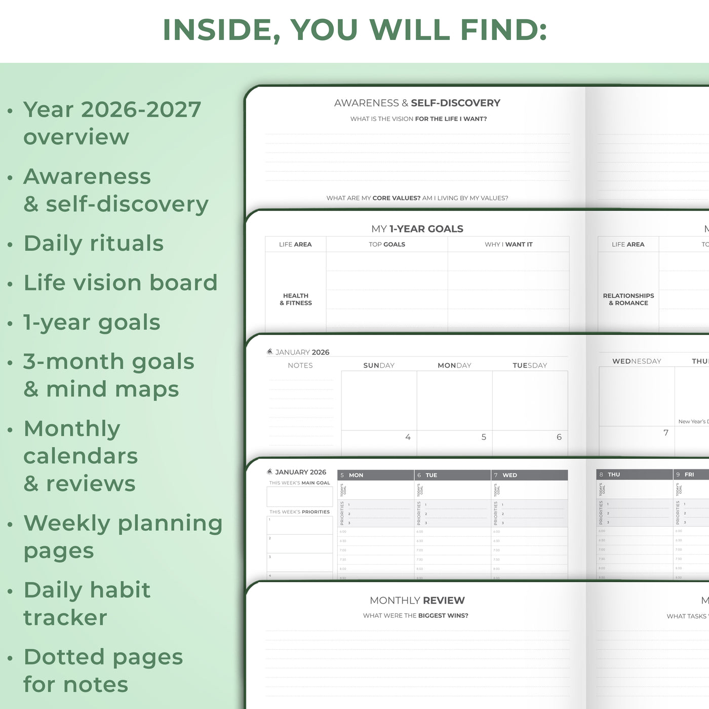 Dated PRO Schedule (A4) 2026