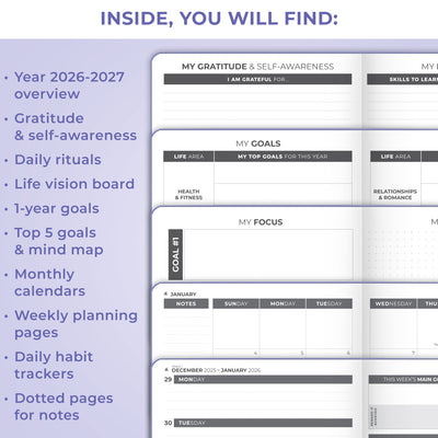 Dated Weekly Planner 2026