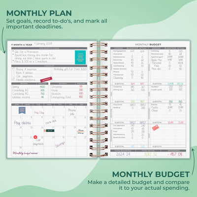 Budget Planner Spiral A5
