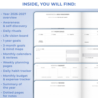 Dated Weekly PRO Premium (A4) 2026