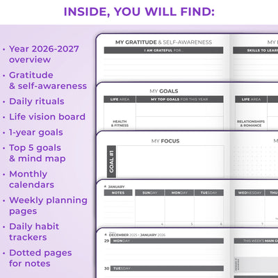 Dated Weekly Planner 2026