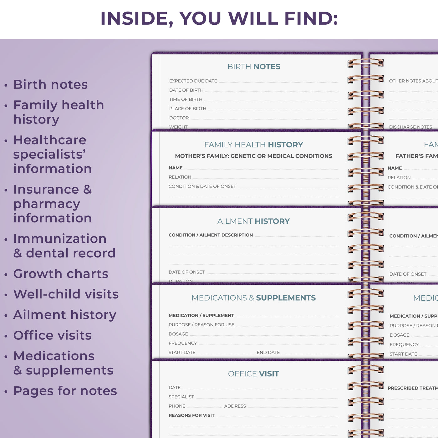 My Child's Health Record Keeper
