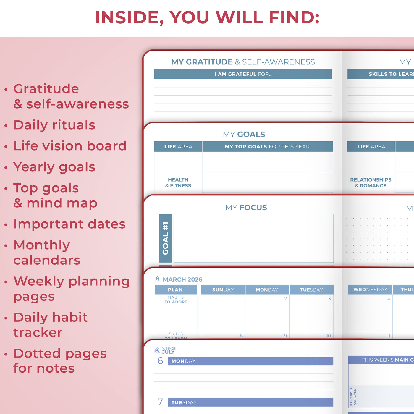 Dated Weekly 2nd Edition (A5) 2026