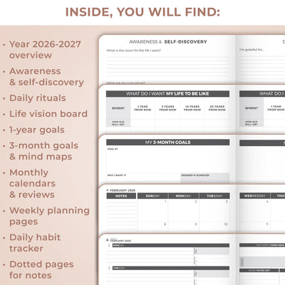 Dated Weekly Planner PRO 2026