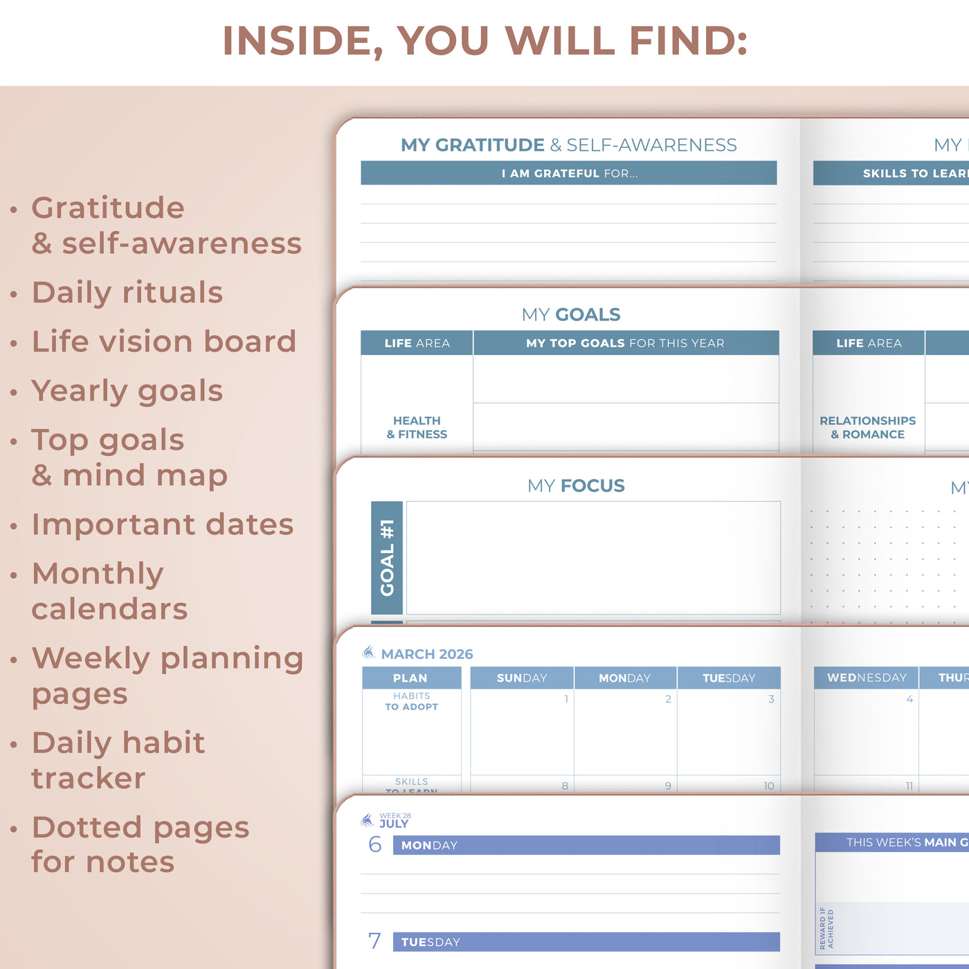 Dated Weekly 2nd Edition (A5) 2026