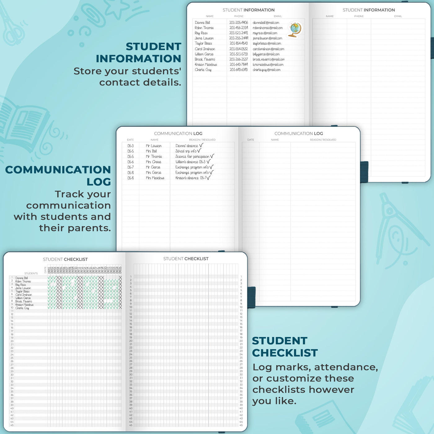 Large Teacher Planner
