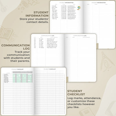 Large Teacher Planner