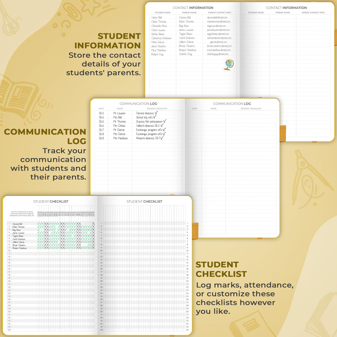 Clever Fox Teacher Planner UK Edition